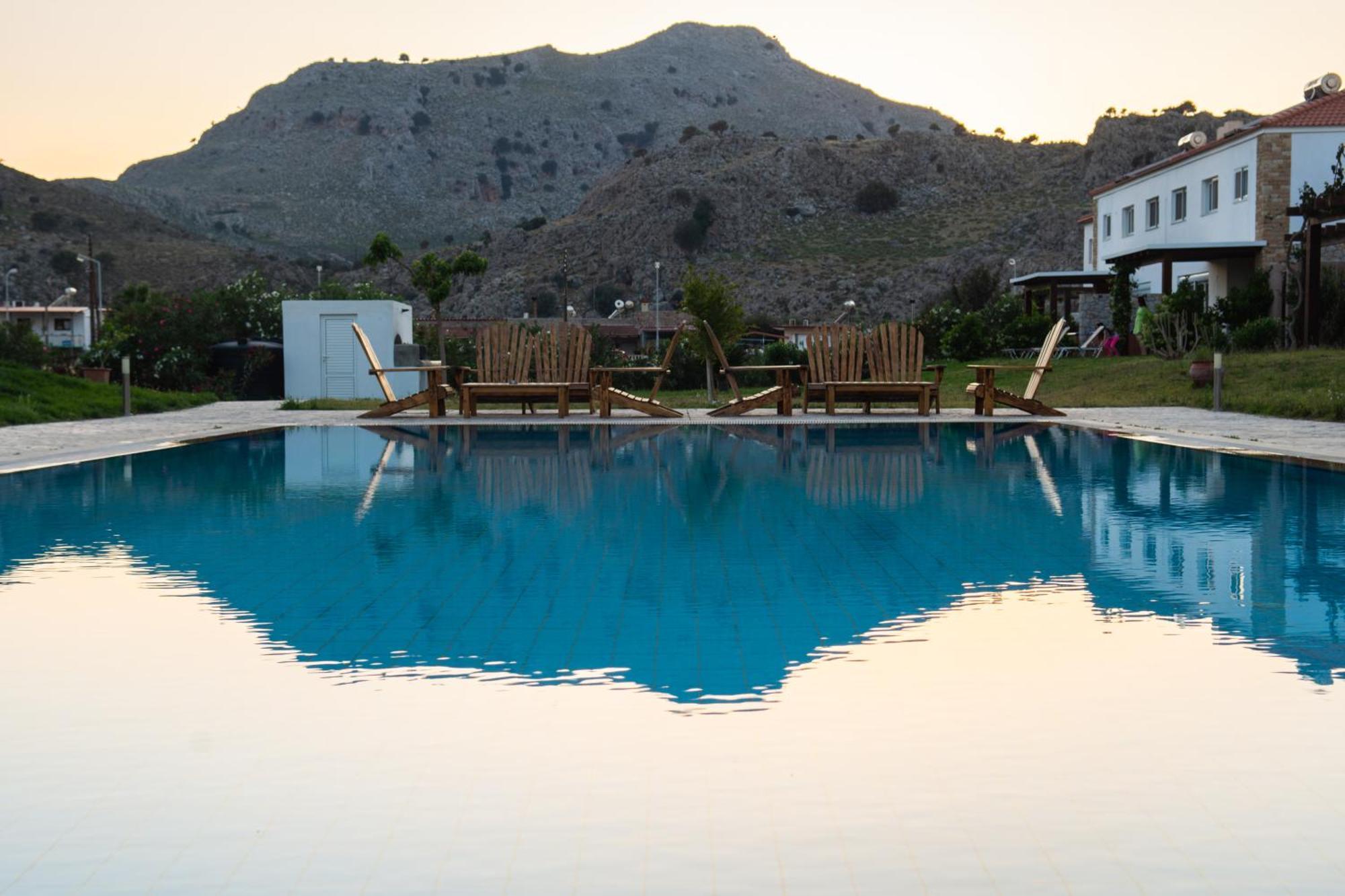 Posidonia Luxury Villas Kolympia Kolymbia Phòng bức ảnh