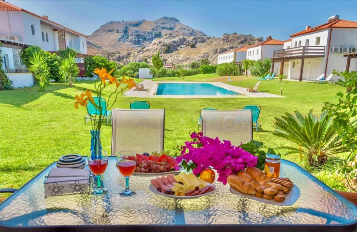 Posidonia Luxury Villas Kolympia Kolymbia Ngoại thất bức ảnh